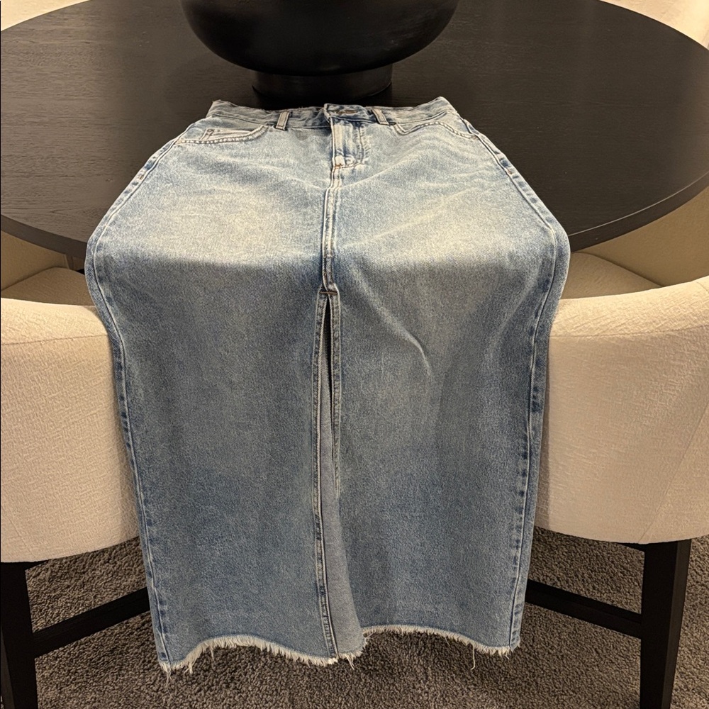 Pilcro Light Blue Skirt